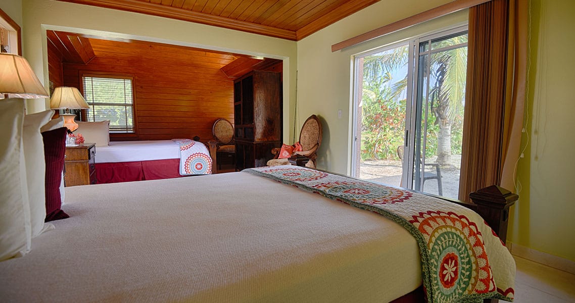 twin-garden - Swains Cay Lodge Mangrove Cay, Andros Island, Bahamas Twin Garden